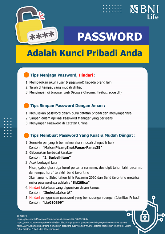 informasi password